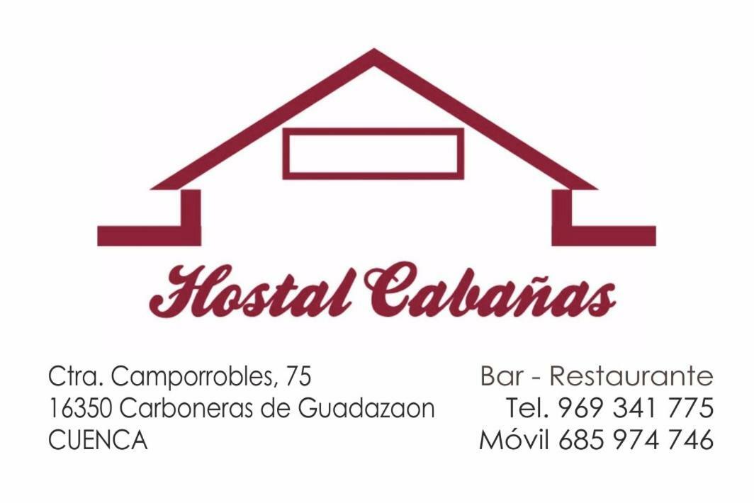 Hostal Cabanas Carboneras de Guadazaón Esterno foto